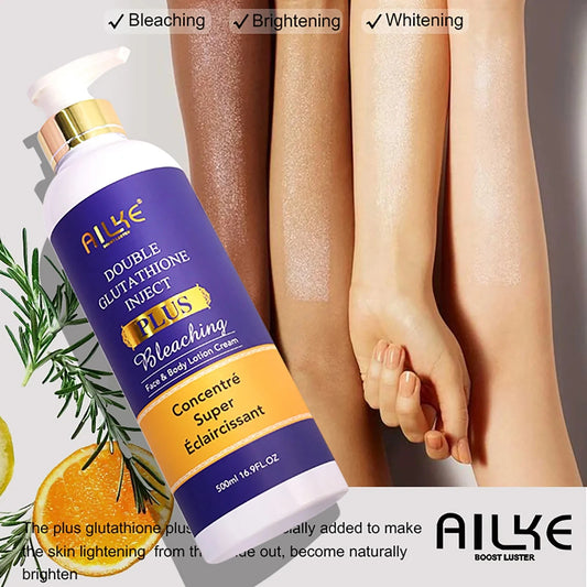 AILKE Crème éclaircissante pour la peau premium – Correcteur de taches foncées pour un teint inégal – Visage, corps, aisselles, genoux, coudes, jointures