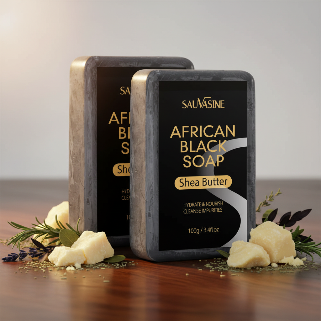Savon Noir Africain Purifiant — African Black Soap 100g