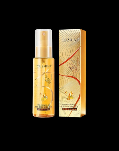 Spray Huile Essentielle Capillaire — Brillance, Réparation & Nutrition 100ml