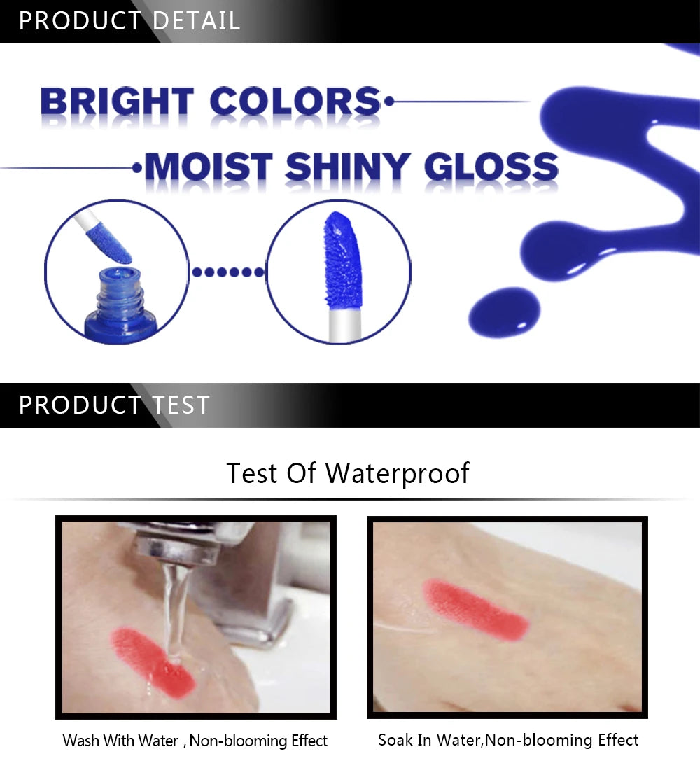 Brillant à Lèvres Velours Mat — Longue Durée & Waterproof