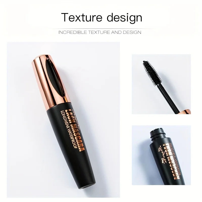 Mascara 4D Waterproof — Volume Extrême & Longue Durée