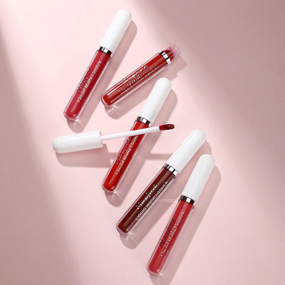 Rouge à Lèvres Velours Liquide — Longue Durée & Waterproof