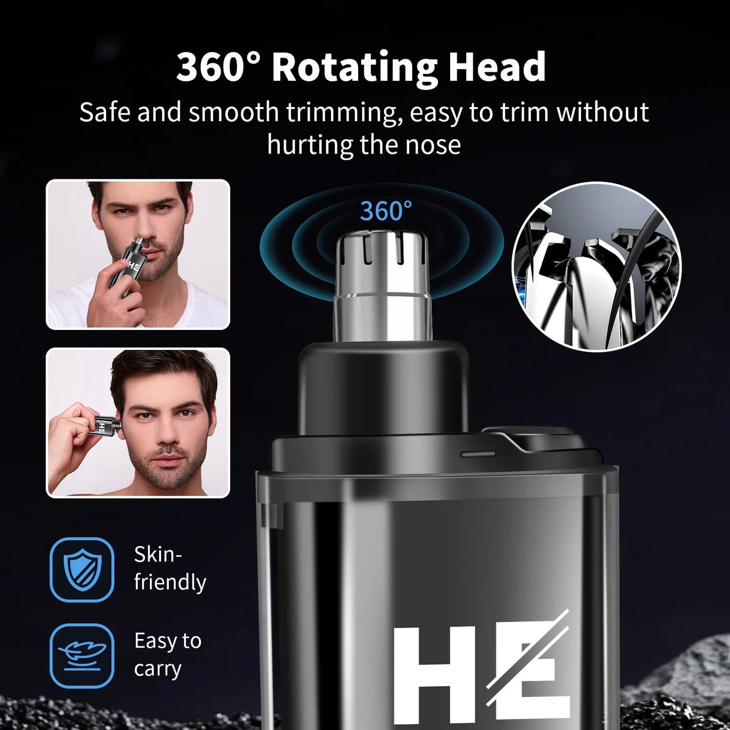 Hyena finition Machine électrique professionnelle tondeuses à cheveux électriques tondeuse à barbe Rechargeable hommes rasoir tondeuse à cheveux Kit