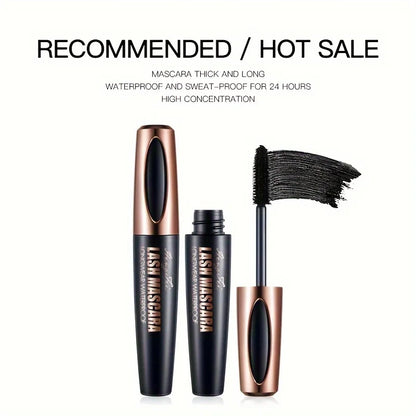 Mascara 4D Waterproof — Volume Extrême & Longue Durée