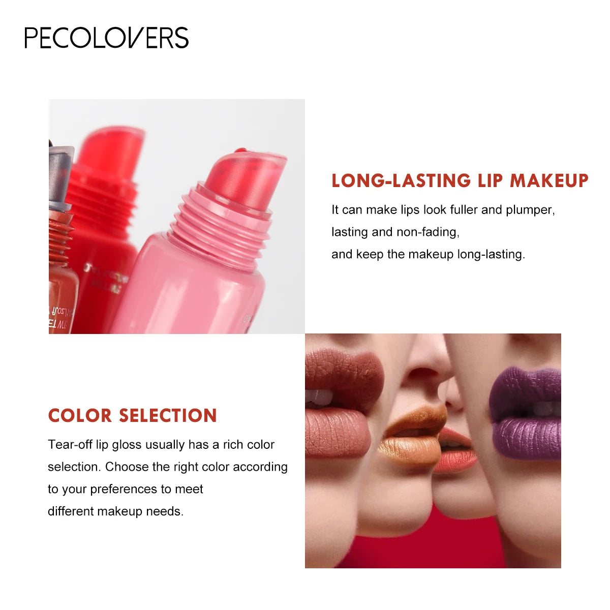 Gloss Peel-Off Teinté — Lèvres Brillantes & Hydratées