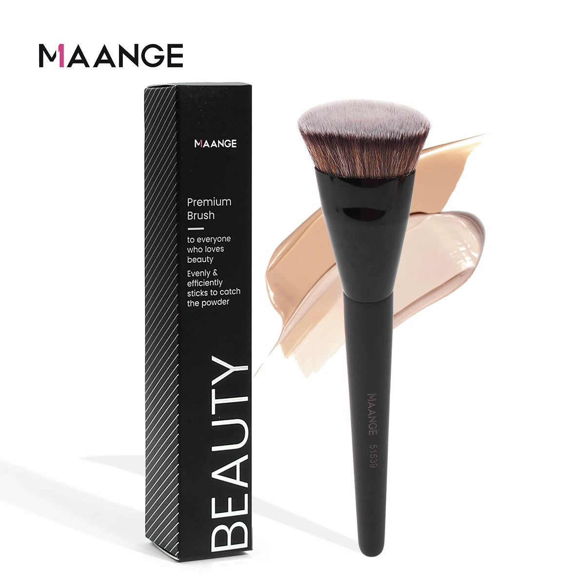 Pinceau Fond de Teint Tête Plate — MAANGE