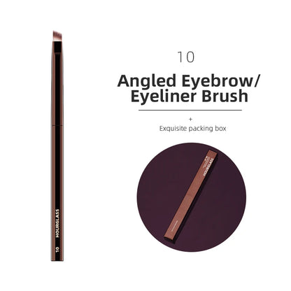Pinceaux Maquillage Hourglass — Set Professionnel Visage & Yeux