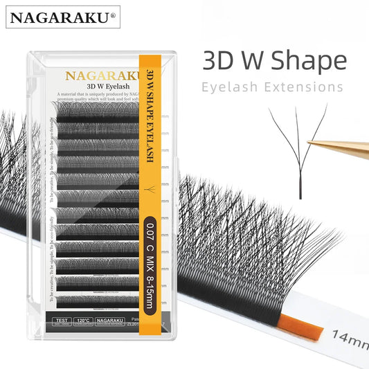 Faux Cils NAGARAKU 3D-8D — Volume Naturel & Regard Intense
