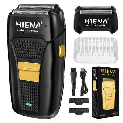Hyena finition Machine électrique professionnelle tondeuses à cheveux électriques tondeuse à barbe Rechargeable hommes rasoir tondeuse à cheveux Kit