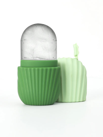 Rouleau de Glace Visage — Soin Raffermissant & Anti-Poches