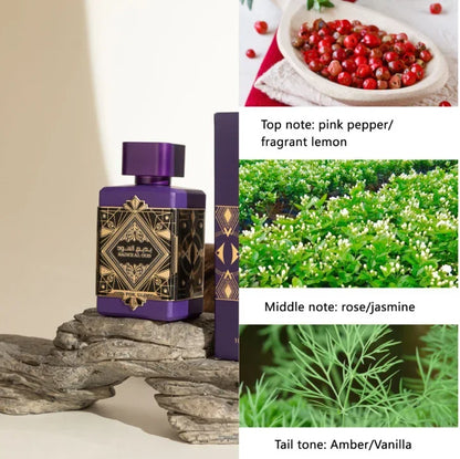 Parfum Arabe Bois de Santal 100ml — Phéromone Flirt, Cadeau Romantique