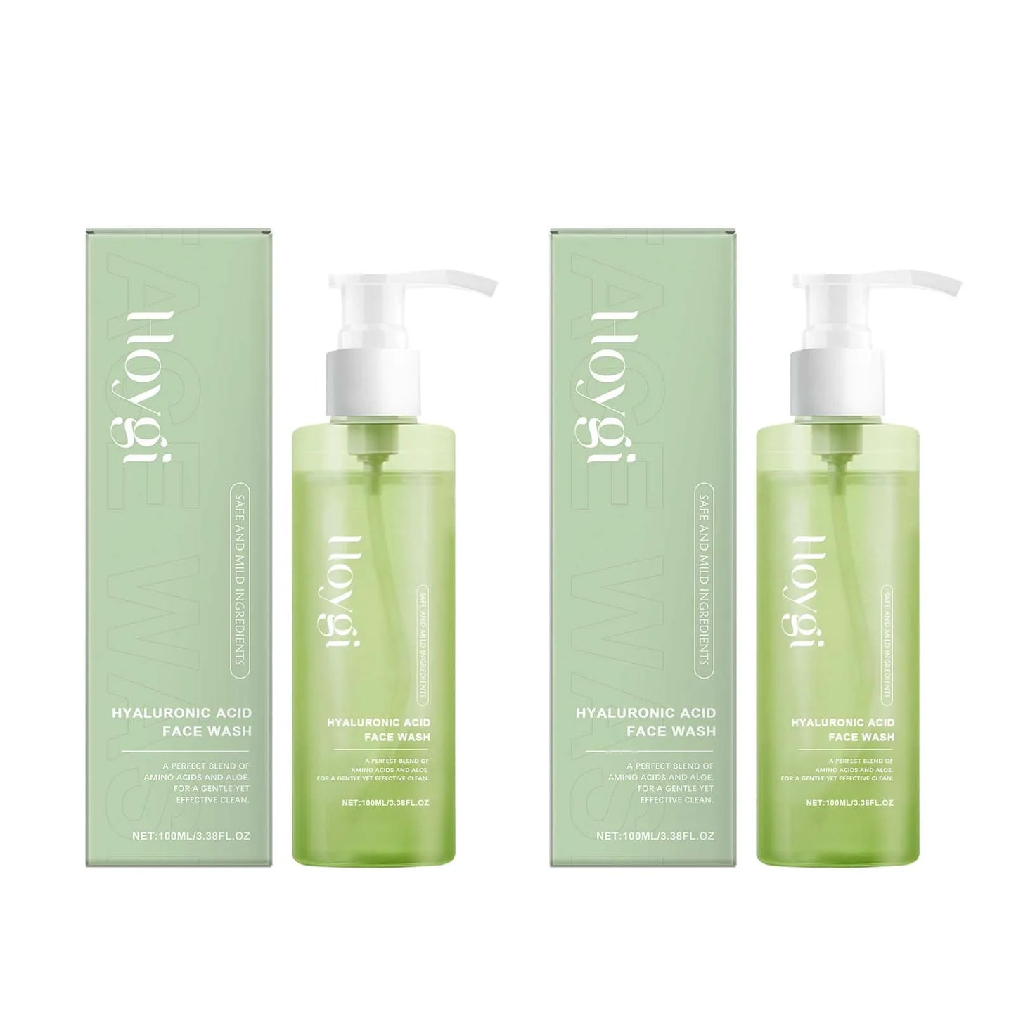 Gel Nettoyant à l'Acide Hyaluronique Hoygi – Nettoyage Pores & Hydratation 100ml