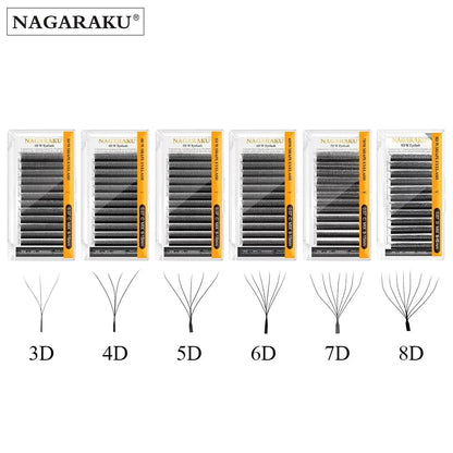 Faux Cils NAGARAKU Volume Dense — Regard Glamour & Intense