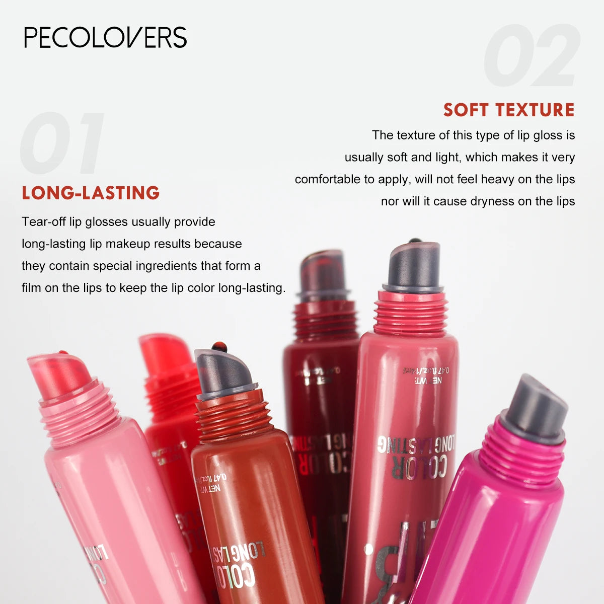 Gloss Peel-Off Teinté — Lèvres Brillantes & Hydratées