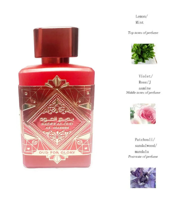 Parfum Arabe Bois de Santal 100ml — Phéromone Flirt, Cadeau Romantique