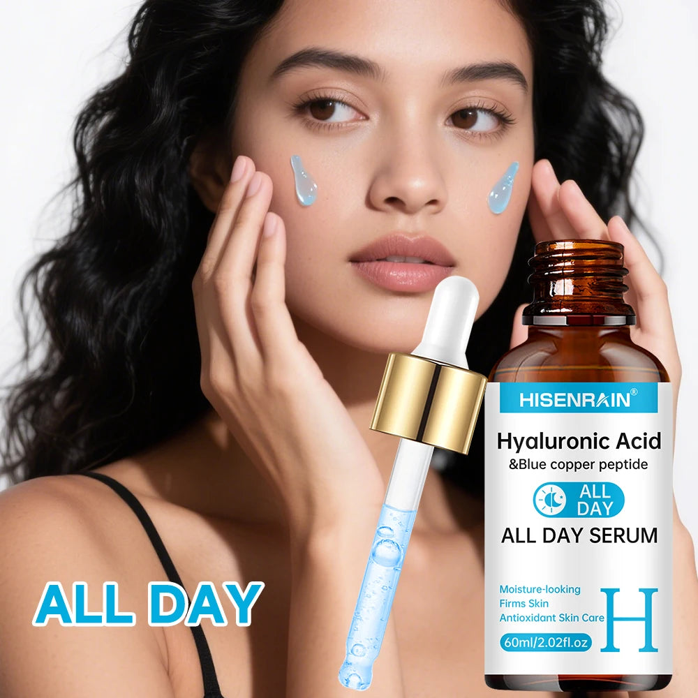 Sérum Visage Triple Action — Vitamine C, Rétinol & Acide Hyaluronique