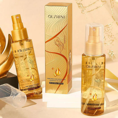 Spray Huile Essentielle Capillaire — Brillance, Réparation & Nutrition 100ml