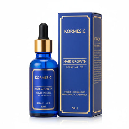 Sérum de Croissance Capillaire — Anti-Perte, Réparation & Massage Cuir Chevelu