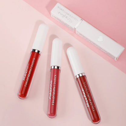 Rouge à Lèvres Velours Liquide — Longue Durée & Waterproof