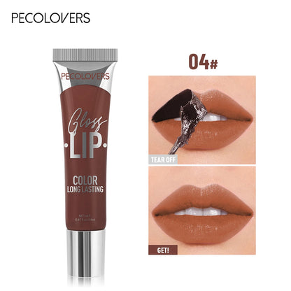 Gloss Peel-Off Teinté — Lèvres Brillantes & Hydratées