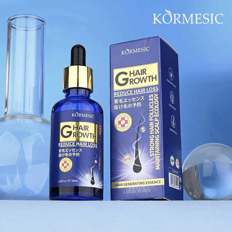 Sérum de Croissance Capillaire — Anti-Perte, Réparation & Massage Cuir Chevelu