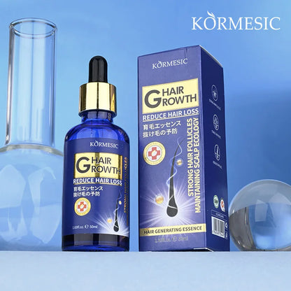 Sérum de Croissance Capillaire — Anti-Perte, Réparation & Massage Cuir Chevelu