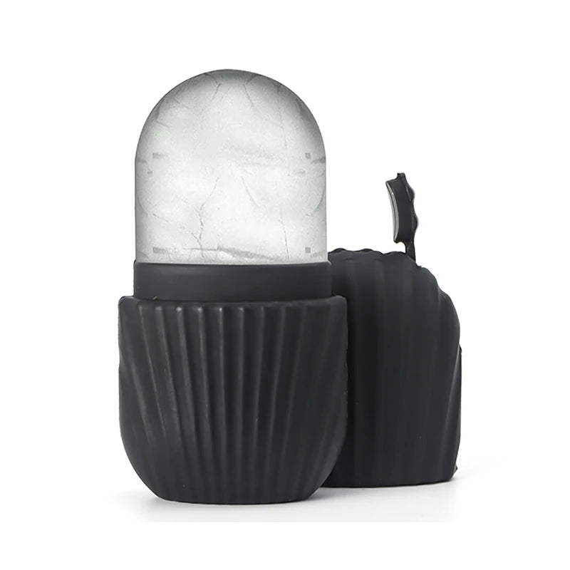 Rouleau de Glace Visage — Soin Raffermissant & Anti-Poches