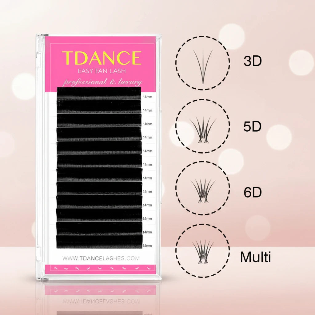 Faux Cils TDANCE — Volume Extrême & Tenue Longue Durée