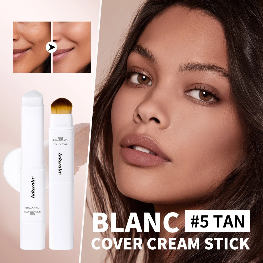 Bâton Fond de Teint LAKERAIN — Couverture Totale & Finition Mate Waterproof