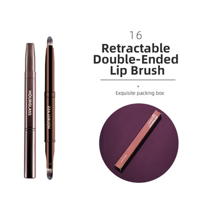 Pinceaux Maquillage Hourglass — Set Professionnel Visage & Yeux