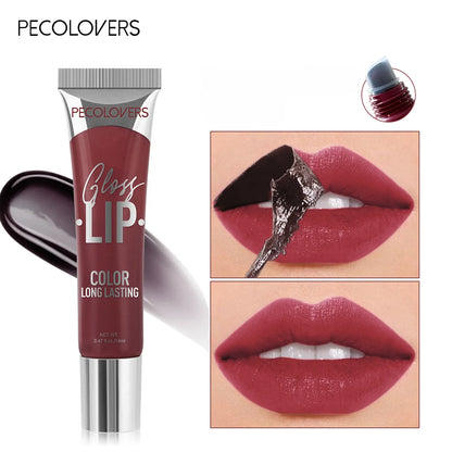 Gloss Peel-Off Teinté — Lèvres Brillantes & Hydratées