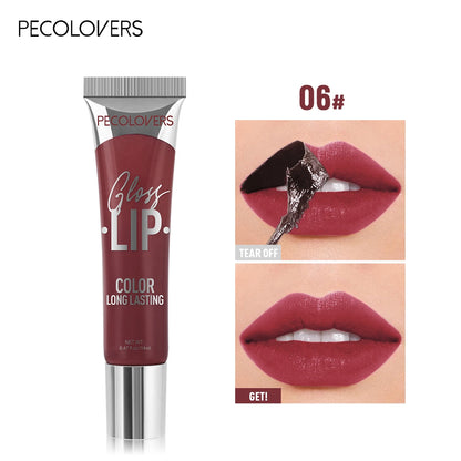 Gloss Peel-Off Teinté — Lèvres Brillantes & Hydratées