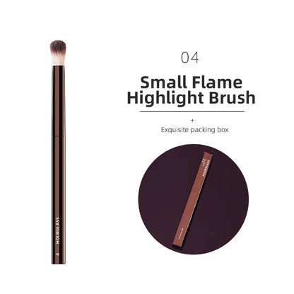 Pinceaux Maquillage Hourglass — Set Professionnel Visage & Yeux