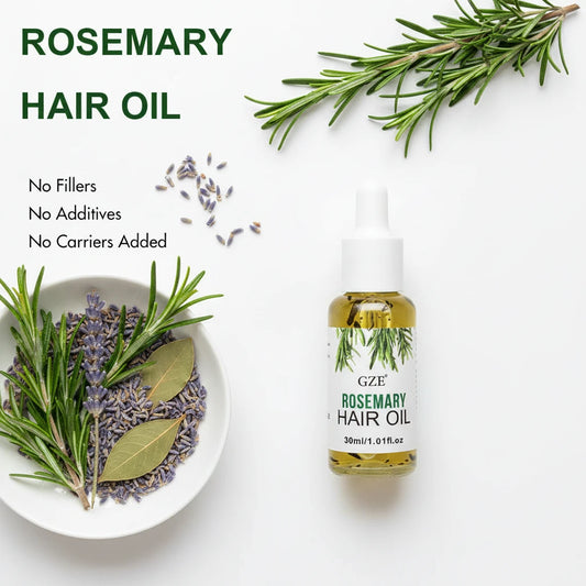 Huile de Romarin GZE — Renforce & Soigne le Cuir Chevelu