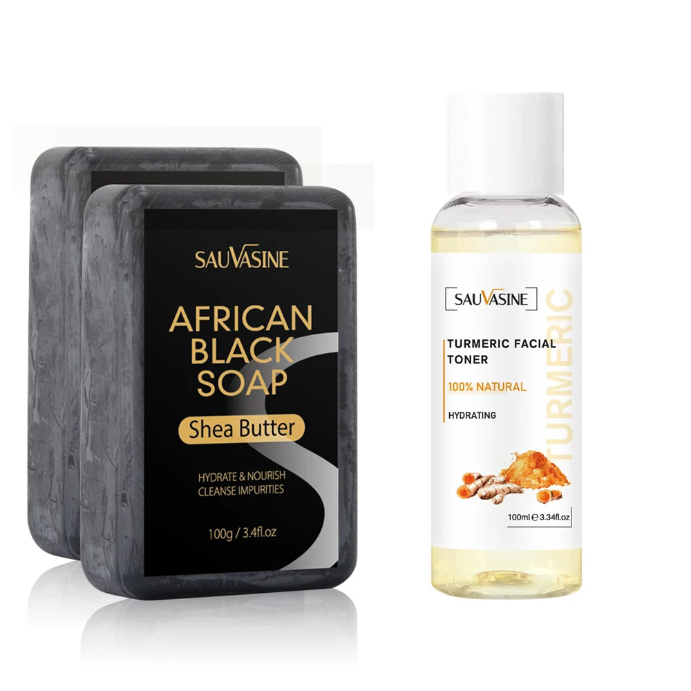 Savon Noir Africain Purifiant — African Black Soap 100g