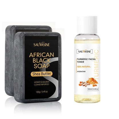 Savon Noir Africain Purifiant — African Black Soap 100g