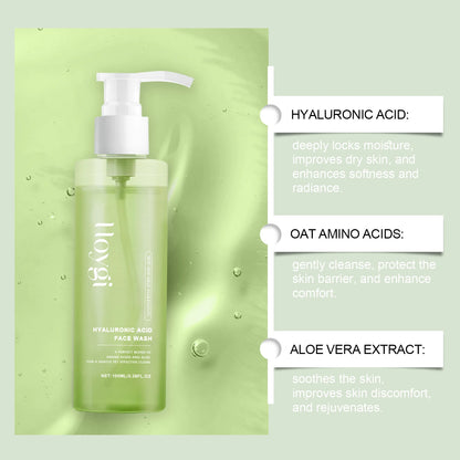 Gel Nettoyant à l'Acide Hyaluronique Hoygi – Nettoyage Pores & Hydratation 100ml