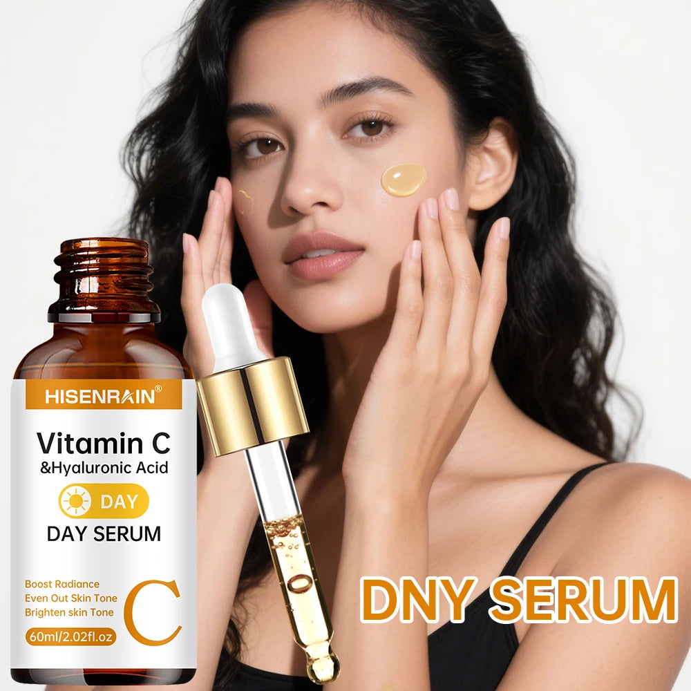 Sérum Visage Triple Action — Vitamine C, Rétinol & Acide Hyaluronique